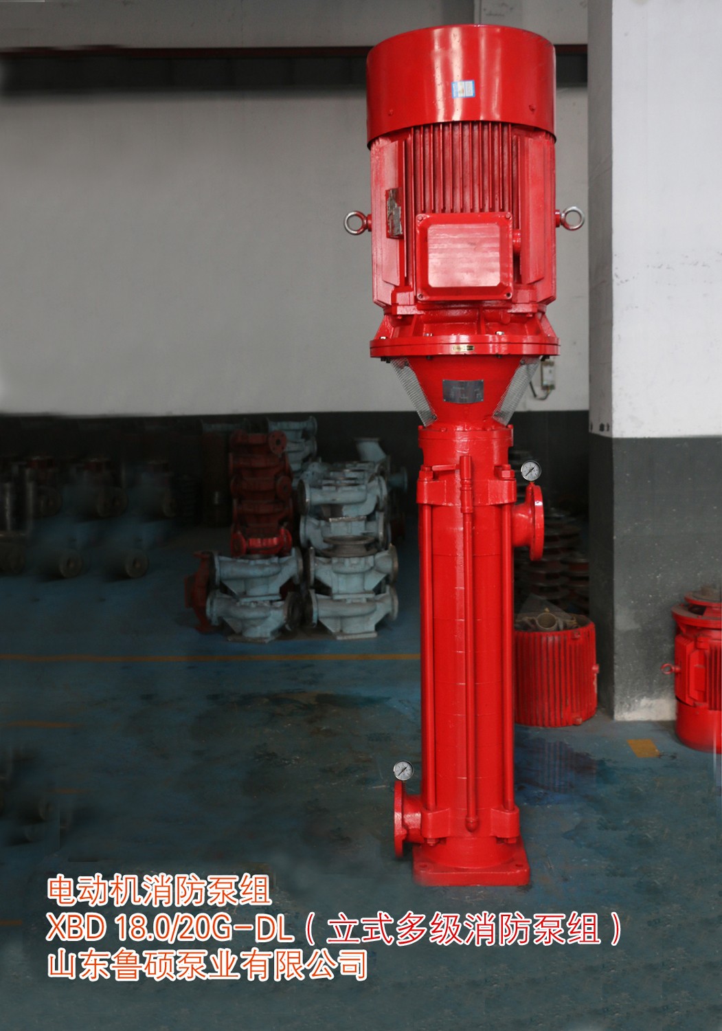 立式多级消防泵组